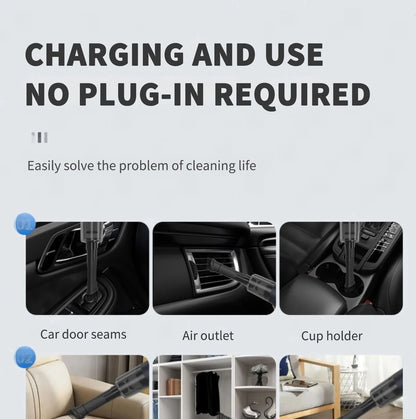 Car Vacuum Cleaner Portable Wireless Cleaner Powerful Strong Suction