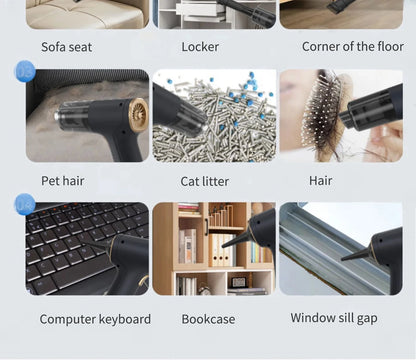 Car Vacuum Cleaner Portable Wireless Cleaner Powerful Strong Suction