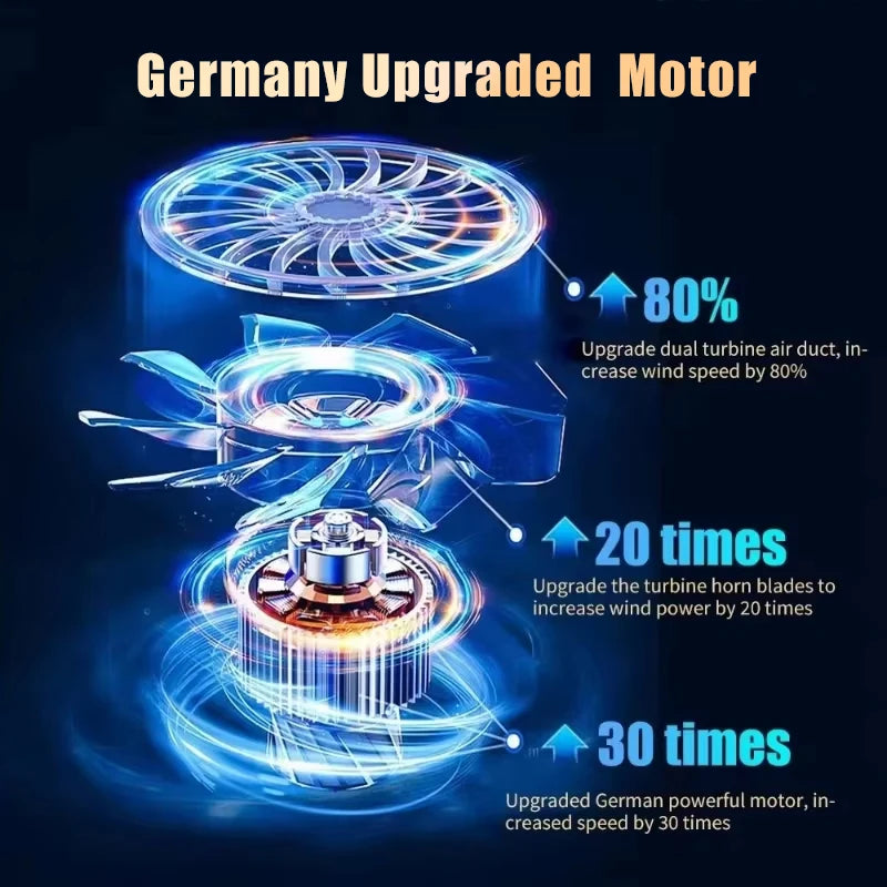 Car Vacuum Cleaner Portable Wireless Cleaner Powerful Strong Suction