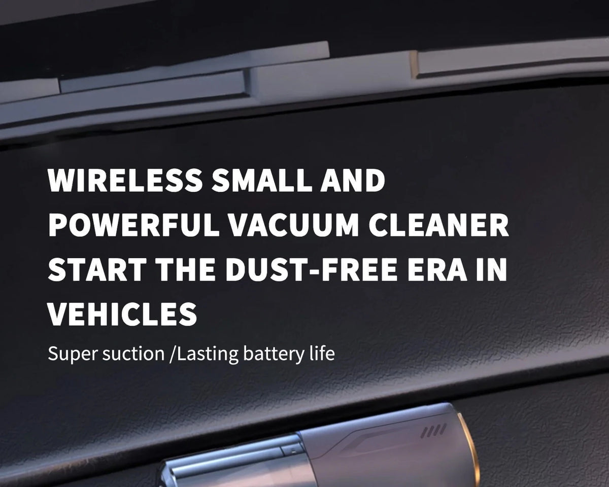 Car Vacuum Cleaner Portable Wireless Cleaner Powerful Strong Suction