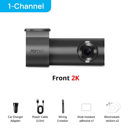 70mai M310 Plus 2K Dash Cam | Night Vision, Wide Angle & 24H Parking Guard